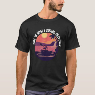 Camiseta Funny Retro Vintage Kayak Canoe Paddle Gift T-Shir