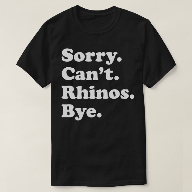 Camiseta Funny Rhino Rhinoceros Gift for Men Women Boys or  (Diseño del anverso)