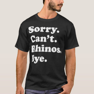 Camiseta Funny Rhino Rhinoceros Gift for Men Women Boys or 