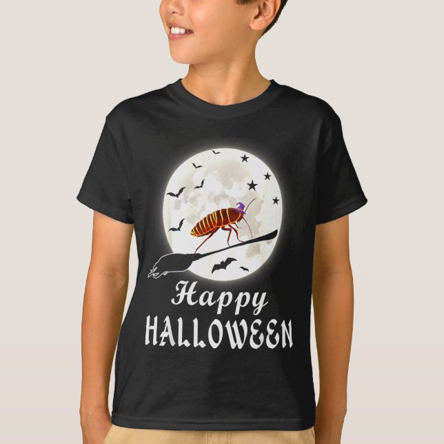 Camiseta Funny Roach Halloween Costume For Roach Lover  (Anverso)