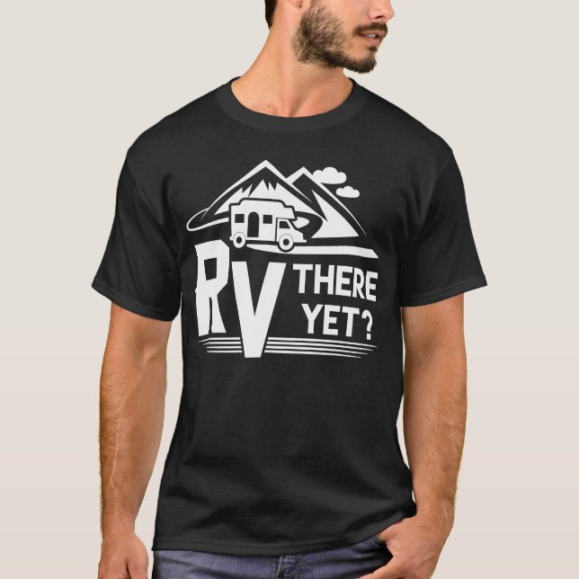 Camiseta Funny Roadtripravel RVhere Yet Camping boy (Anverso)