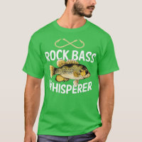Funny Rock Bass Fishing Freshwater Fish 