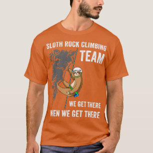 Camiseta Funny Rock Climbing Rock Climber Gift Sloth Lover