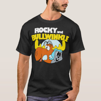 Camiseta Funny Rocky and Bullwinkle