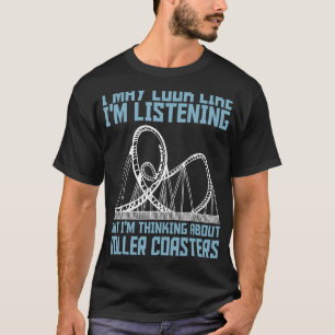 Camiseta Funny Roller Coaster Amusement Park Lover
