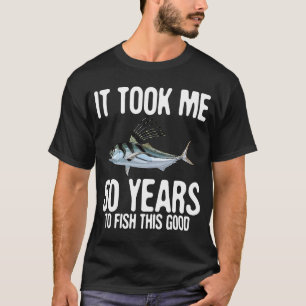 Camiseta Funny Roosterfish Pesca 60th Birthday 60 Years T