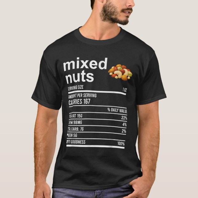 Camiseta Funny ropa de comida para HanksGivney, nutritis mi (Anverso)