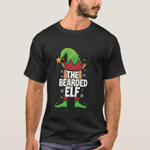 Camiseta Funny ropa de Navidades para hombres El elfo barbu