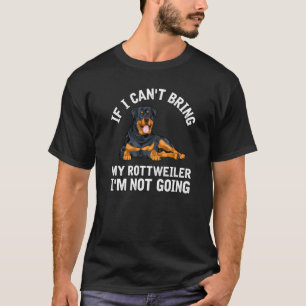 Camiseta Funny Rottweiler Lover Mom Dad Cute Dog Rottweiler