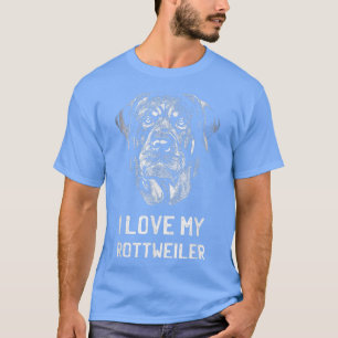 Camiseta Funny Rottweiler Rotti lista propietario de perro 
