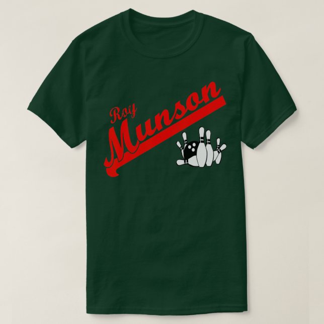 Camiseta Funny Roy Munson king pin bowling 2 (Diseño del anverso)