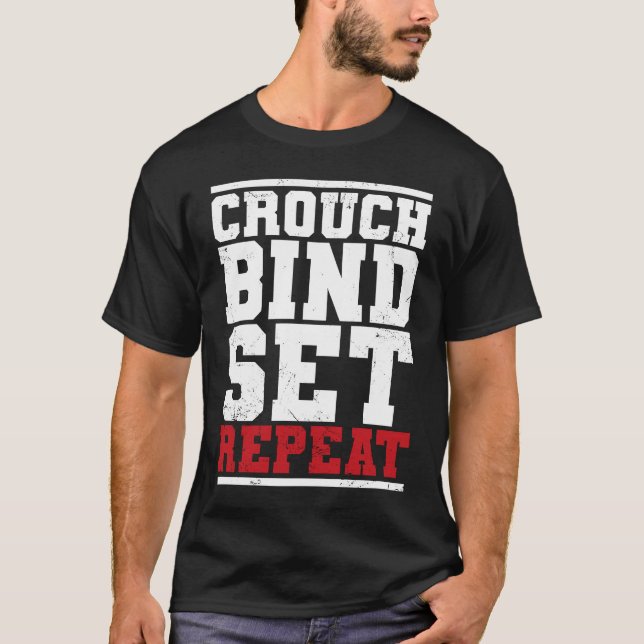 Camiseta Funny Rugby Quote  Play Rugby  Rugby Fan  Crouch B (Anverso)