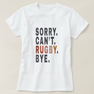 Camiseta Funny Rugby Weekender, para la madre de Rugby,Idea