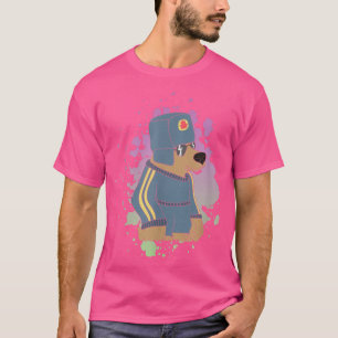 Camiseta Funny Russia Siberian Bear Artwork For A Russian 