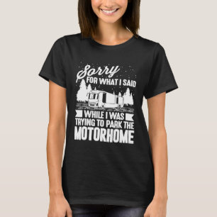 Camiseta Funny Rv Camping Hombres Hombres Caminando Hombres