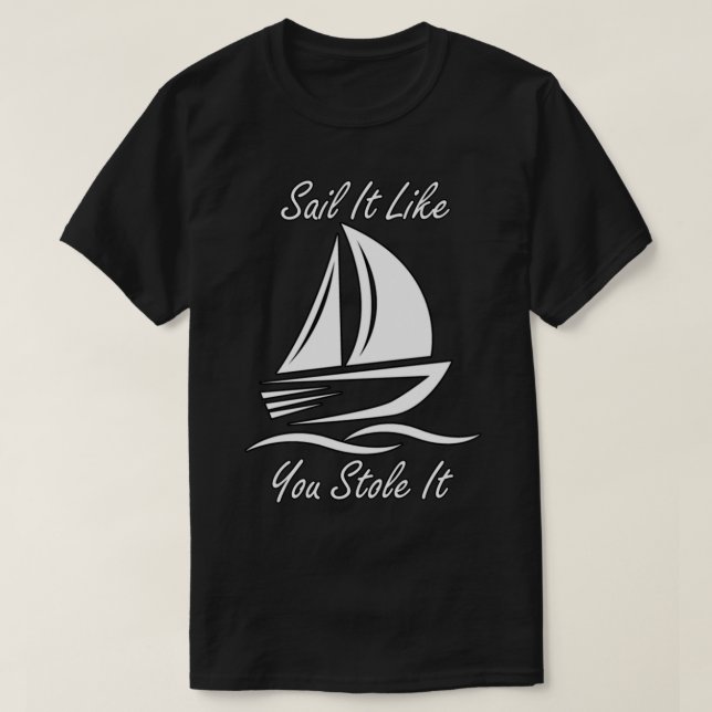 Camiseta Funny Sailing Slogans (Diseño del anverso)