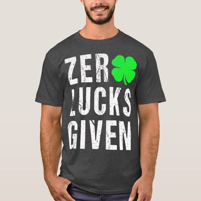 Camiseta Funny Saint Patricks Day Shamrock Irish Tee (Anverso)