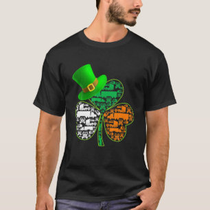Camiseta Funny Saint Patrick's Day Trucker Shamrock Gorra I