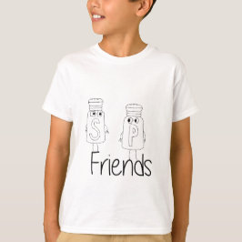 Camiseta Funny Salt and Pepper Shakers Mejor Amigos Bestis