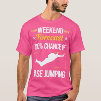 Camiseta Funny Salto Base de Fin de Semana
