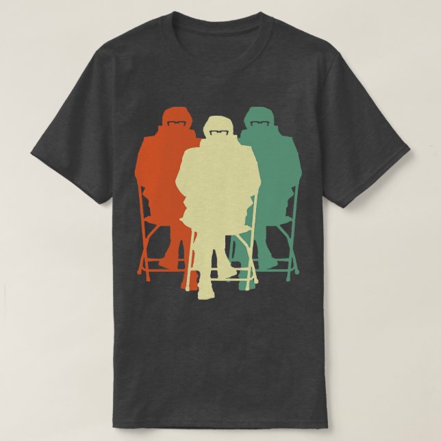Camiseta Funny Sanders Mittens Meme Silhouette (Diseño del anverso)