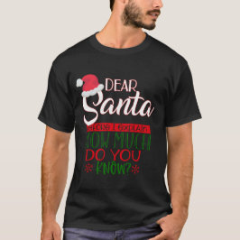 Camiseta Funny Santa