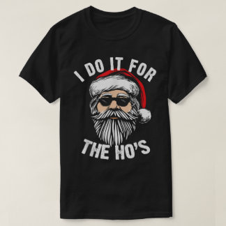 Camiseta Funny Santa Beard Christmas Humor