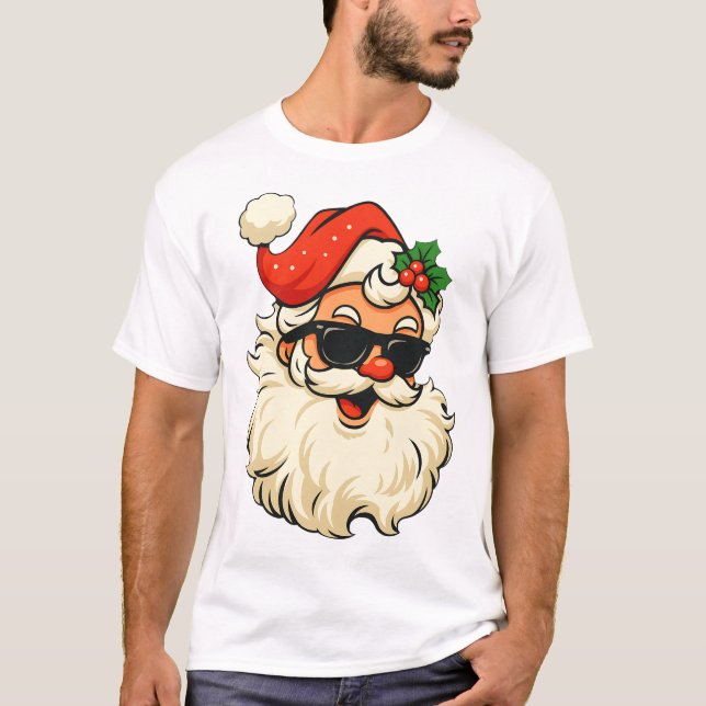 Camiseta funny santa claus (Anverso)