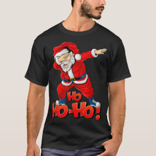 Camiseta Funny Santa Claus Dab Navidades bailarines Dabbing