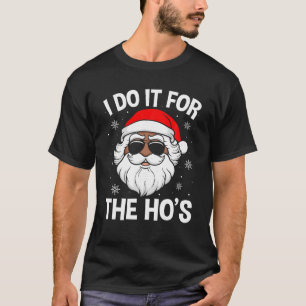 Camiseta Funny Santa Claus Navidades divertidos que coincid