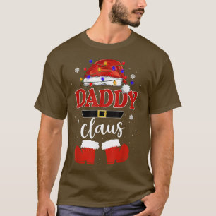 Camiseta Funny Santa Daddy Claus Navidades a la par de la f