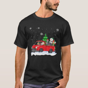 Camiseta Funny Santa Drin Navidades Auto Greyhound Santa