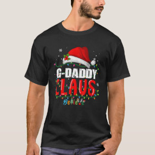 Camiseta Funny Santa G-Daddy Claus Navidades a la familia