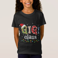 Funny Santa Gigi Claus Navidades Pajama Family Mat