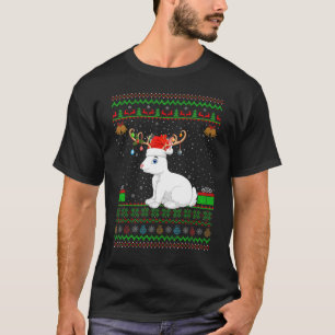 Camiseta Funny Santa Hat coincidiendo con la fealdad del Ár