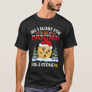 Camiseta Funny Santa Hat Todo Lo Que Quiero De Los Navidade