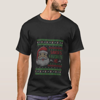 Camiseta Funny Santa Ho Meme Navidades divertidos Santa Ugl