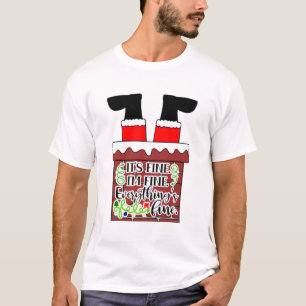 Camiseta Funny Santa- I'm Fine. Everything is Fine