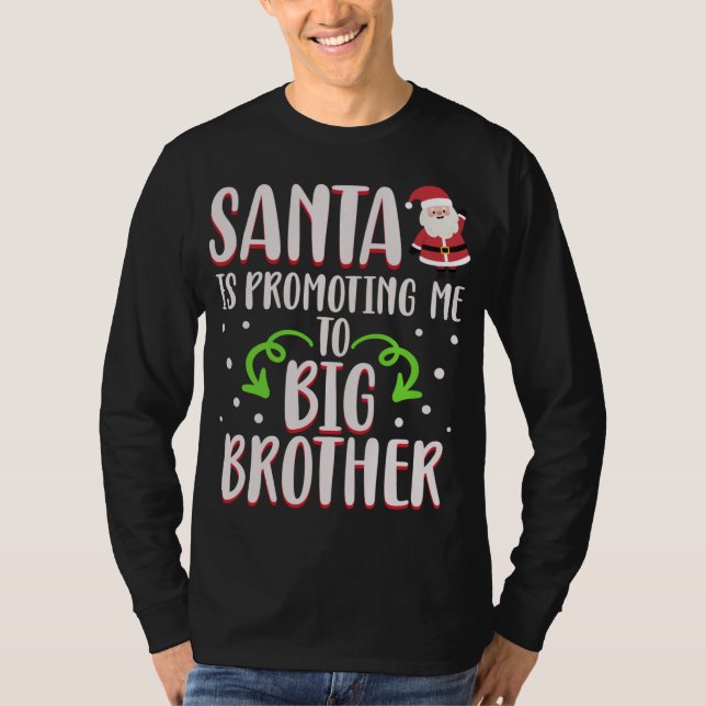 Camiseta Funny Santa Me Está Promocionando A Gran Hermano C (Anverso)