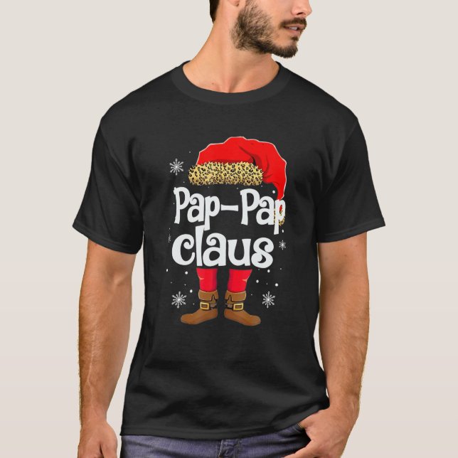 Camiseta Funny Santa Nonnie Claus Christmas Matching Family (Anverso)