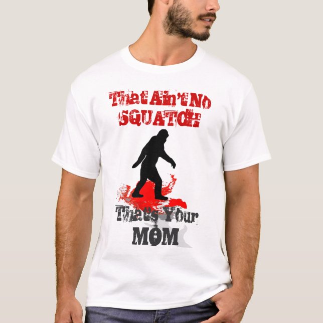Camiseta Funny Sasquatch Bigfoot (Anverso)