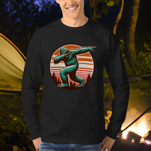 Camiseta Funny Sasquatch Bigfoot Dabbing Personalizado (Subido por el creador)