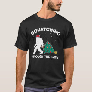 Camiseta Funny Sasquatch Navidades citan árbol de navidades