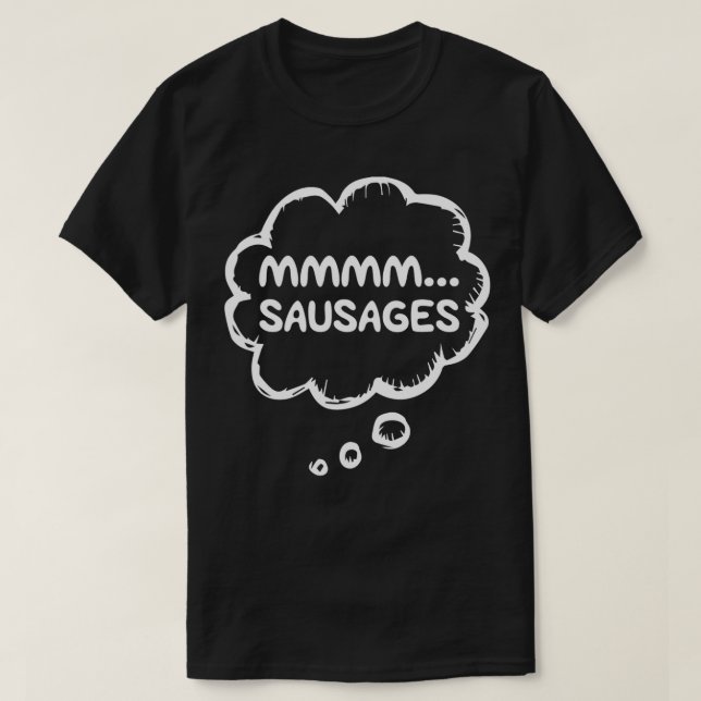 Camiseta Funny Sausage Aovers Apparthofer Alimentos Meme mm (Diseño del anverso)