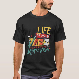 Camiseta Funny Sax Player regala música jazz saxofón