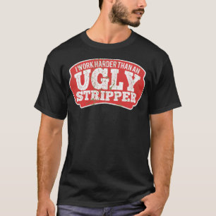 Camiseta Funny Sayings Hard Worker divertido encaje zoológi