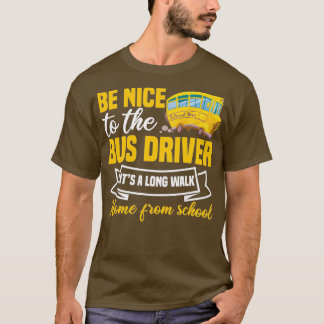 Camiseta Funny School Bus Driver 6