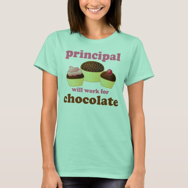 Camiseta Funny School Principal T-shirt (Anverso)