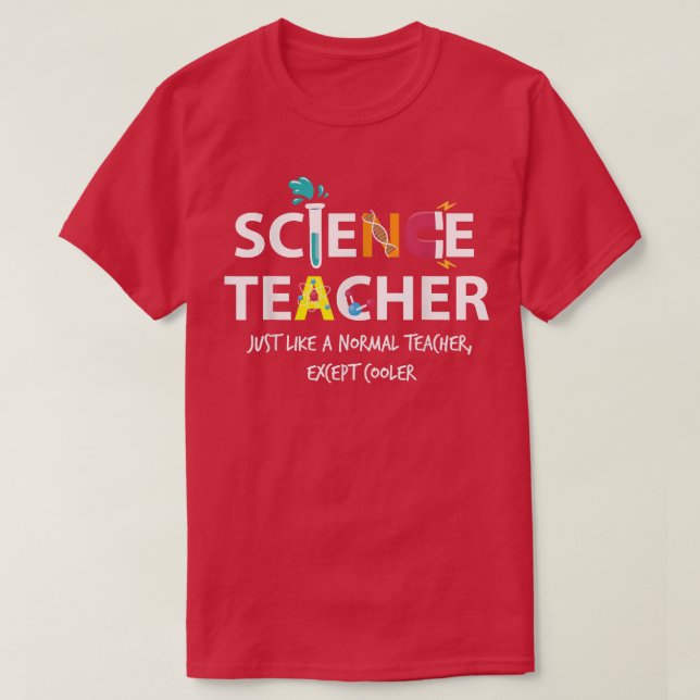 Camiseta Funny Science Physics Teacher de Biología Appr (Diseño del anverso)