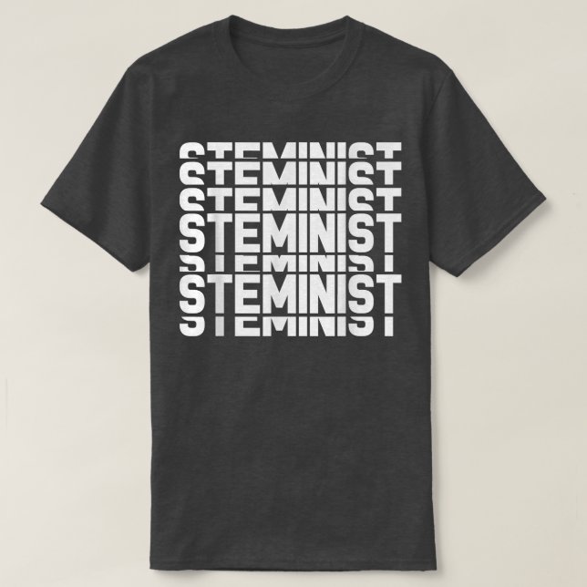 Camiseta Funny Science Steminist Stem Technology Teacher 79 (Diseño del anverso)